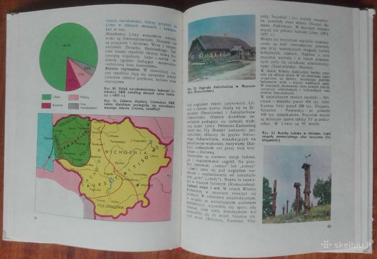 2128. Geografia Litewskiej Srr A. Ivanauskas - nuotraukos Nr. 5