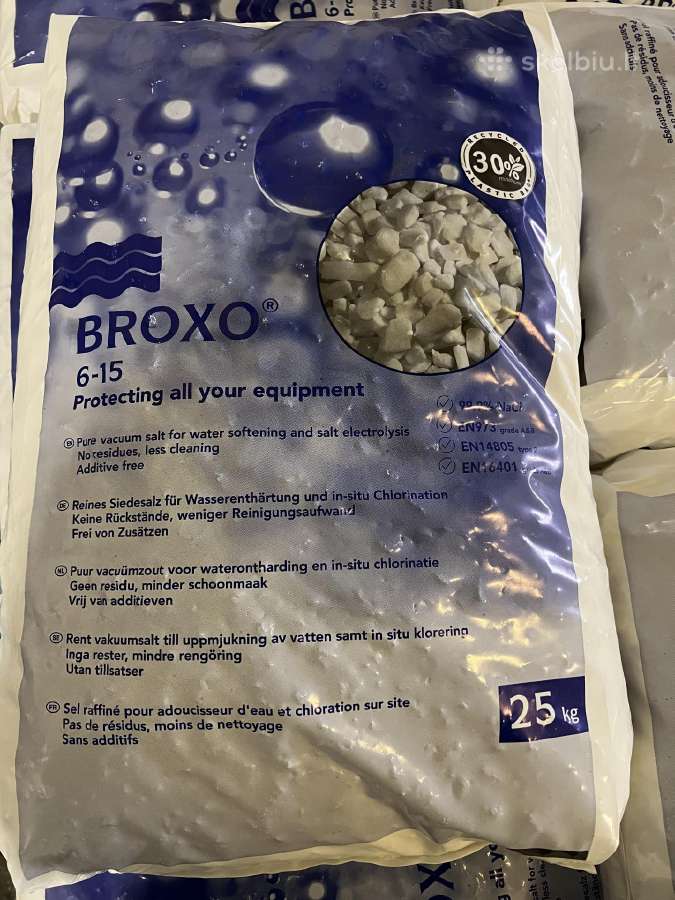 Vandens minkštinimo druska