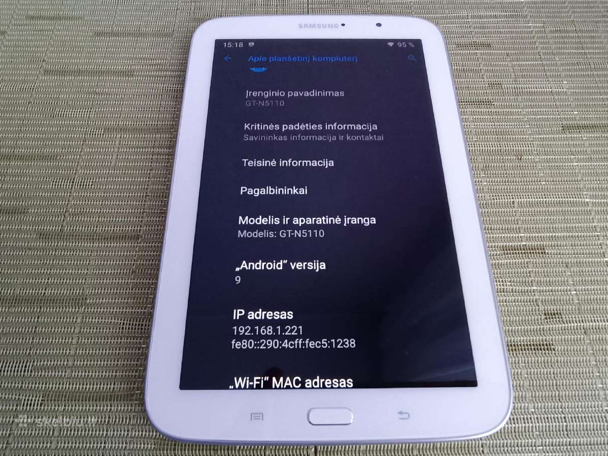 Samsung Galaxy Note 8.0 - nuotraukos Nr. 5