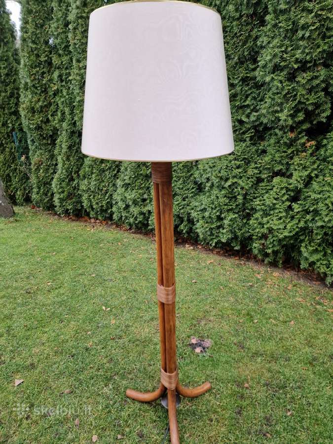 Vintažinis mid century modern ratango toršeras - nuotraukos Nr. 12