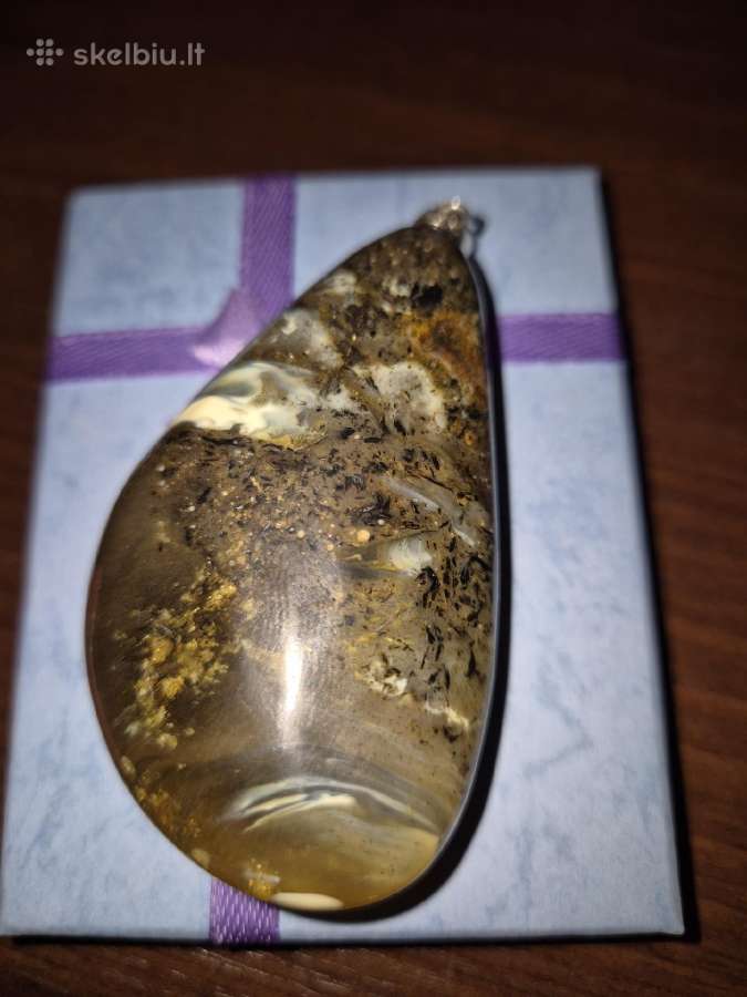 Gintaras truputis melsvumo - nuotraukos Nr. 2