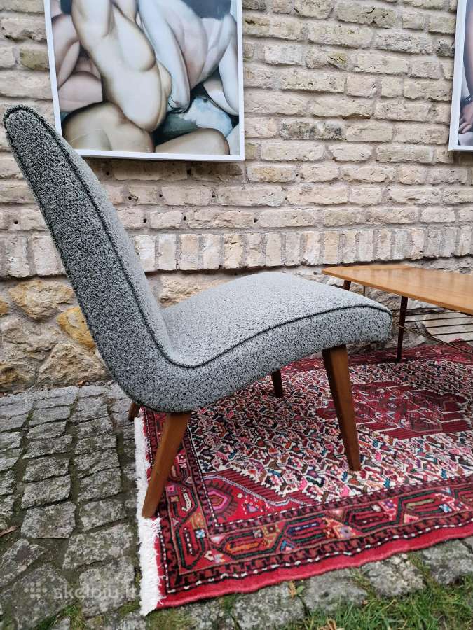 Vintažiniai mid century autoriniai foteliai Vostra - nuotraukos Nr. 2