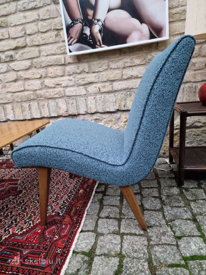 Vintažiniai mid century autoriniai foteliai Vostra - nuotraukos Nr. 3