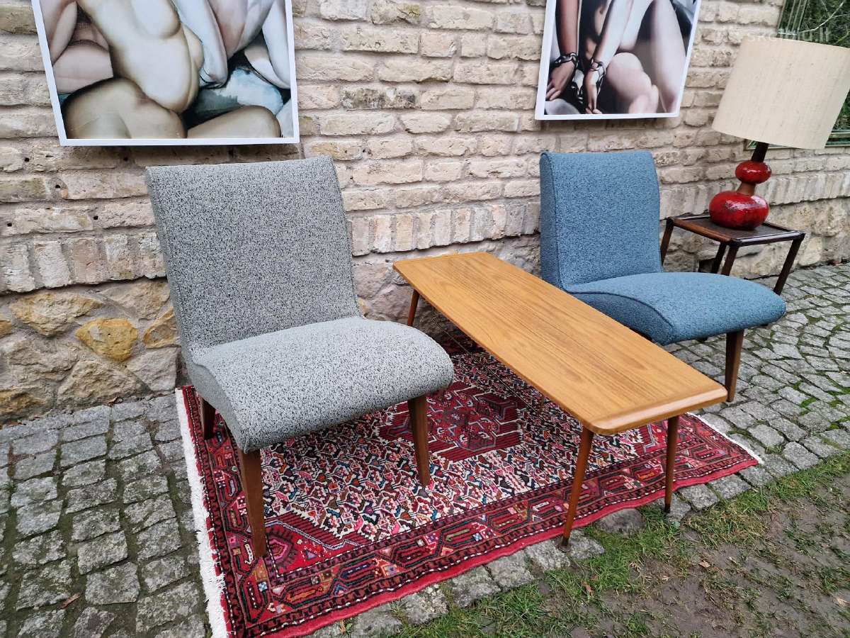 Vintažiniai mid century autoriniai foteliai Vostra - nuotraukos Nr. 11