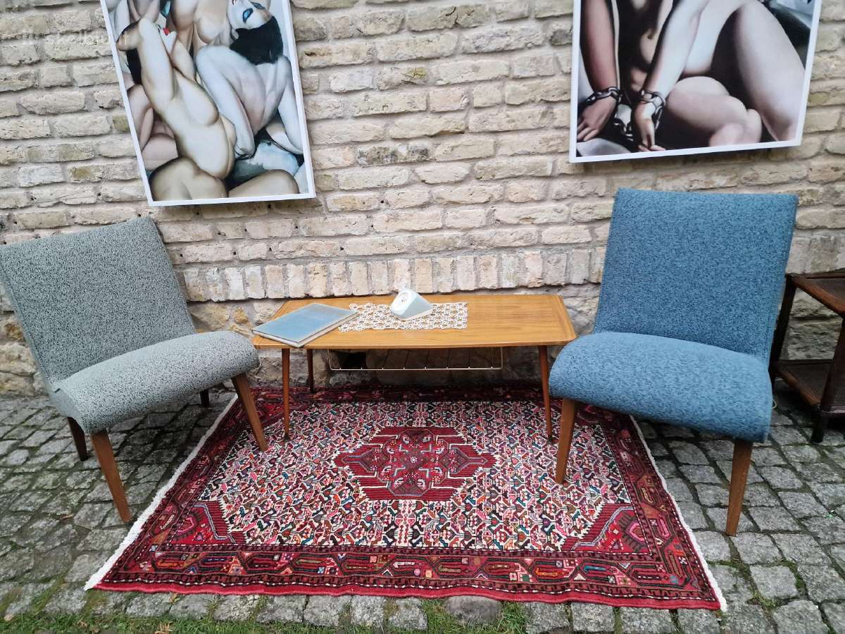 Vintažiniai mid century autoriniai foteliai Vostra - nuotraukos Nr. 23
