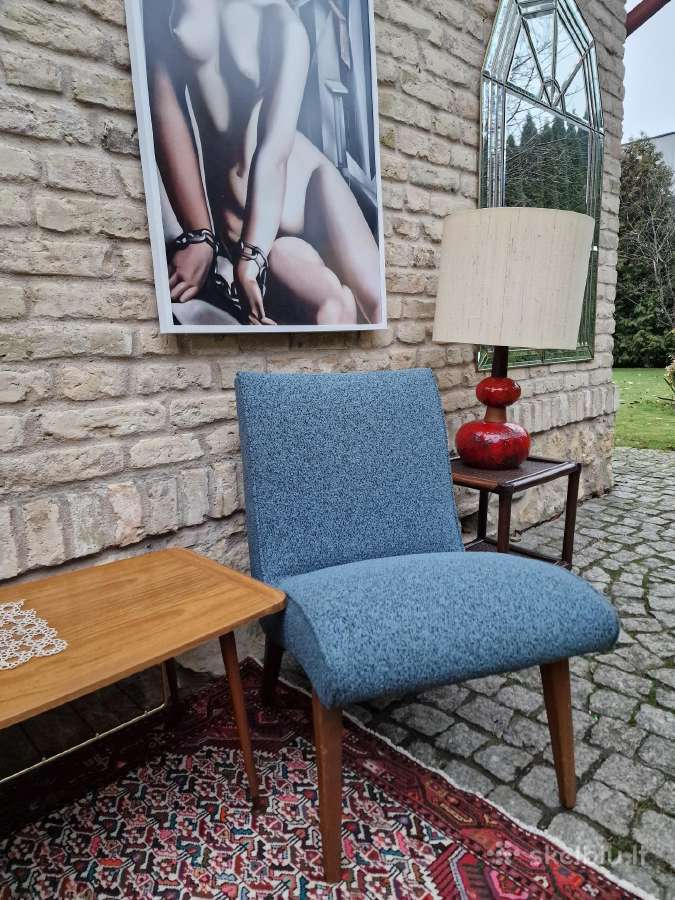 Vintažiniai mid century autoriniai foteliai Vostra - nuotraukos Nr. 25