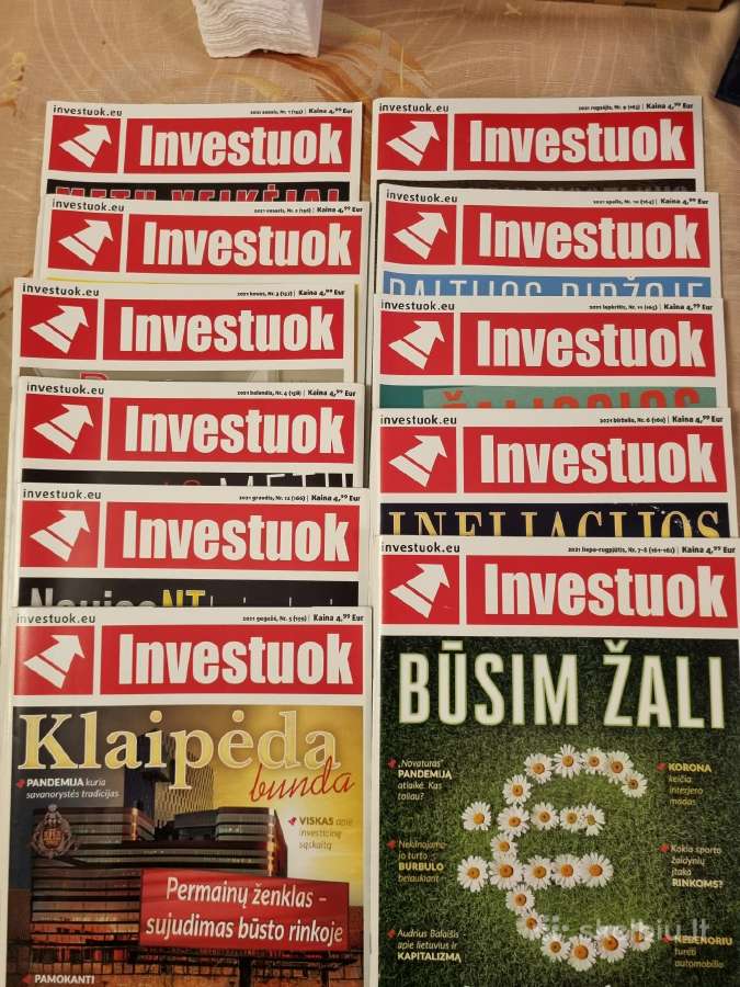 Investuok 2021 m , 11 vnt