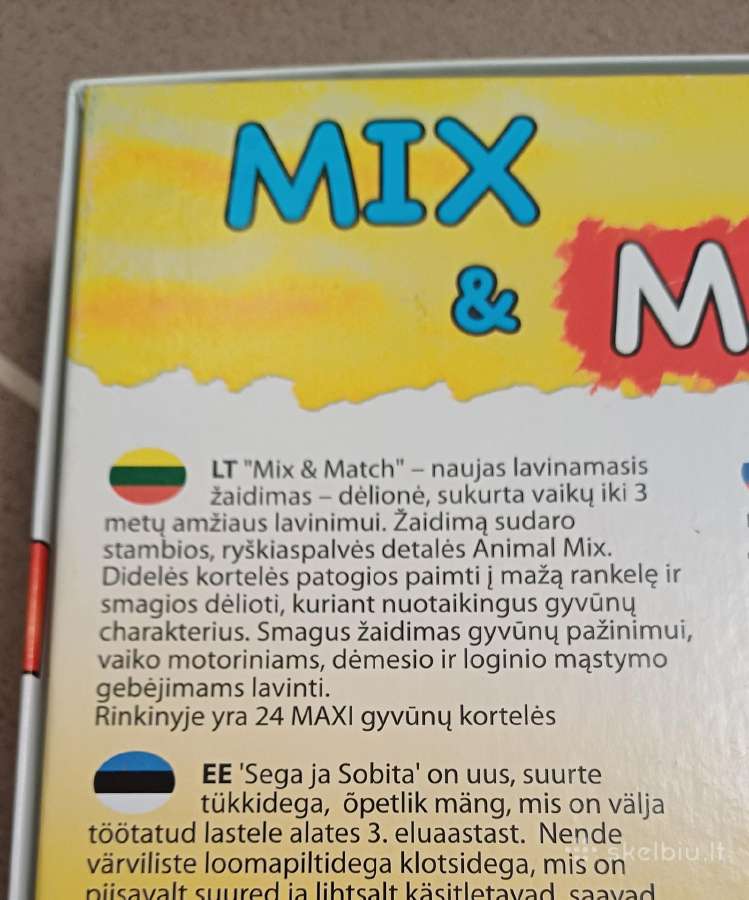 Clementoni Mix&match dėlionė - nuotraukos Nr. 2