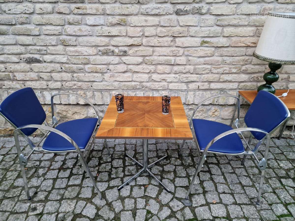 Vintažinis mid century Bauhaus st.kavos staliukas - nuotraukos Nr. 8