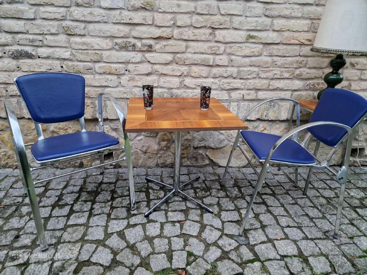Vintažinis mid century Bauhaus st.kavos staliukas - nuotraukos Nr. 12