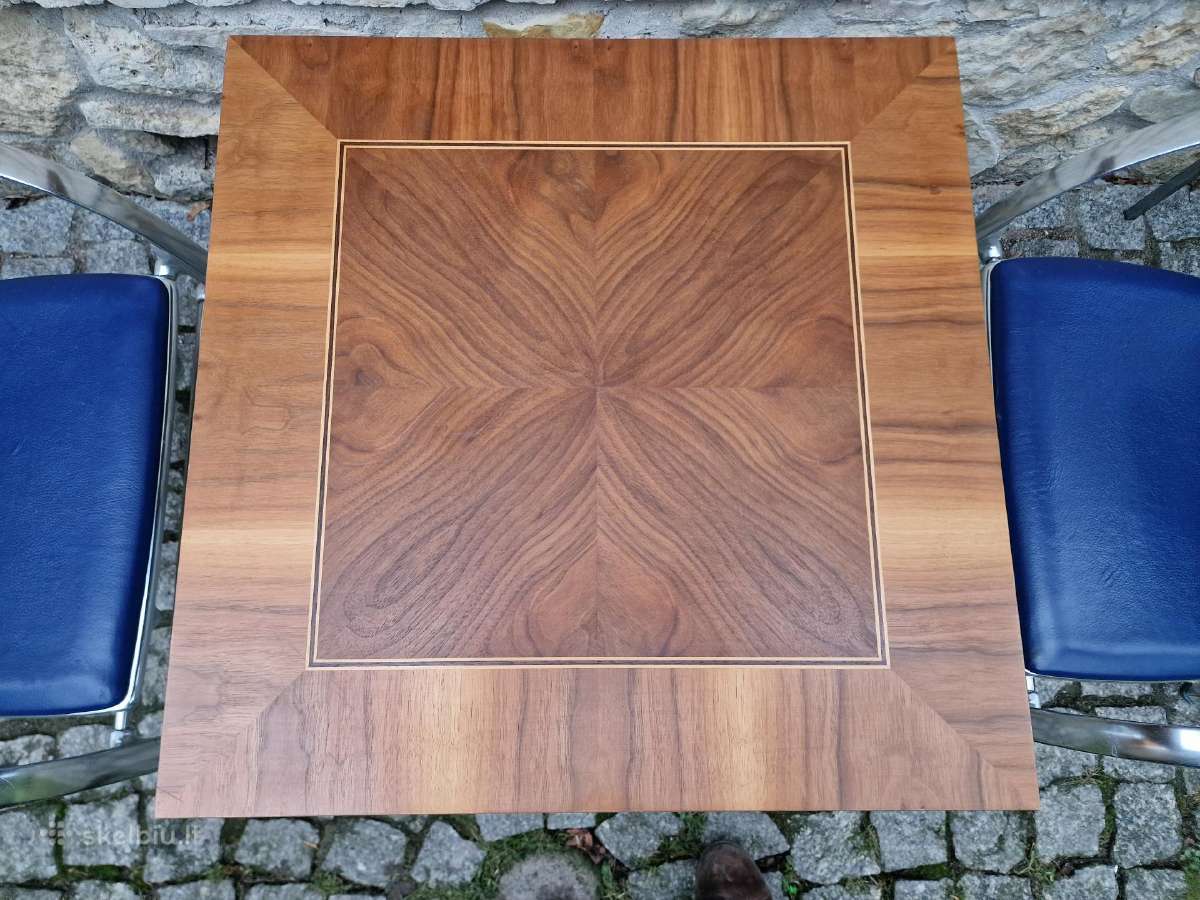 Vintažinis mid century Bauhaus st.kavos staliukas - nuotraukos Nr. 15