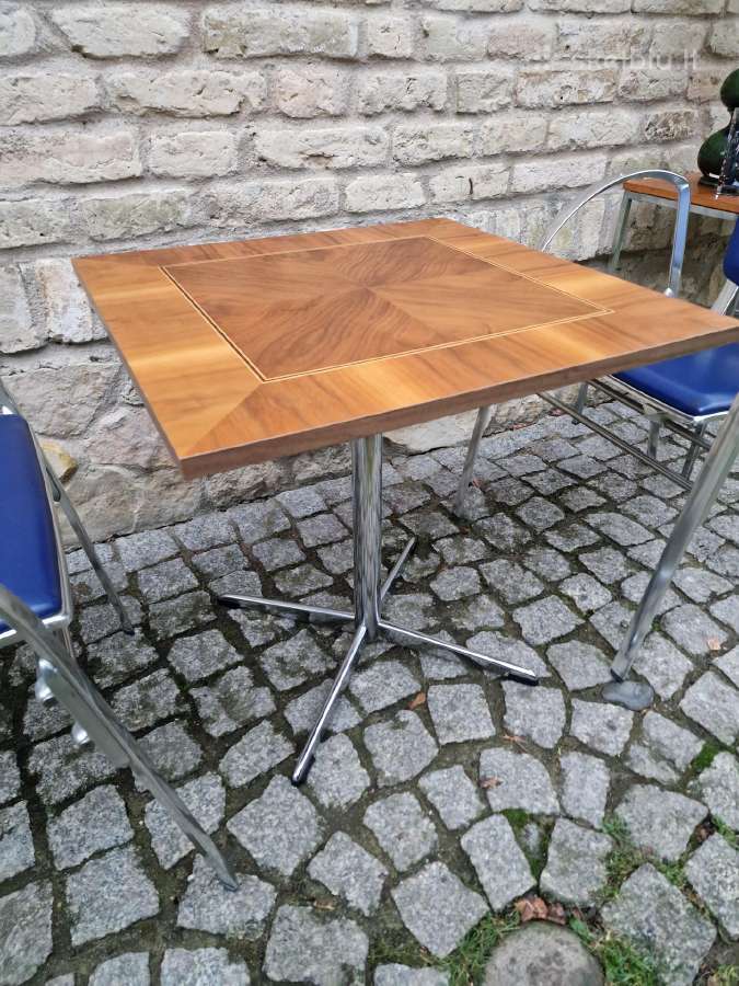 Vintažinis mid century Bauhaus st.kavos staliukas - nuotraukos Nr. 19