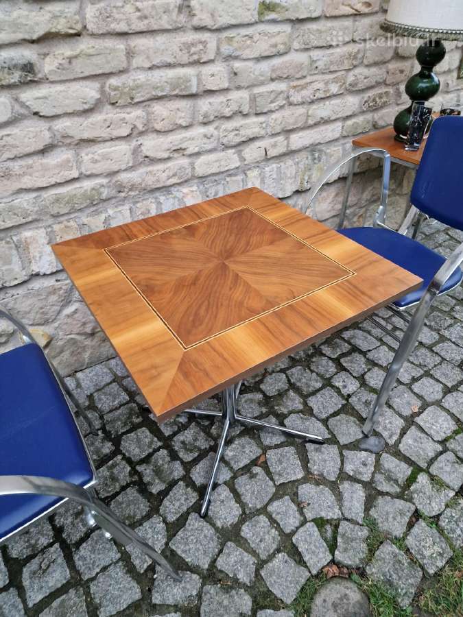 Vintažinis mid century Bauhaus st.kavos staliukas - nuotraukos Nr. 20