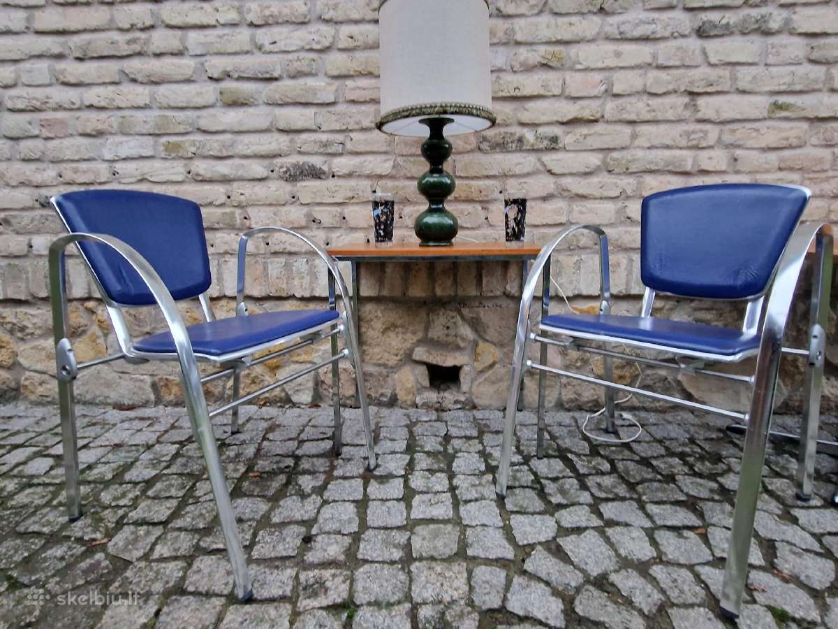 Vintažinės mid century Bauhaus st. kėdės - nuotraukos Nr. 5