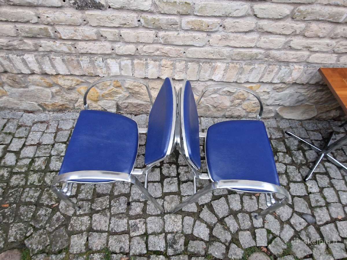Vintažinės mid century Bauhaus st. kėdės - nuotraukos Nr. 6