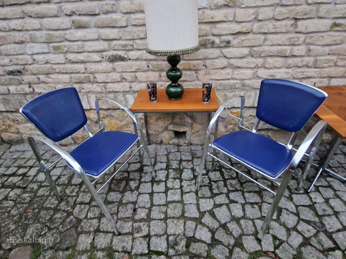 Vintažinės mid century Bauhaus st. kėdės - nuotraukos Nr. 7