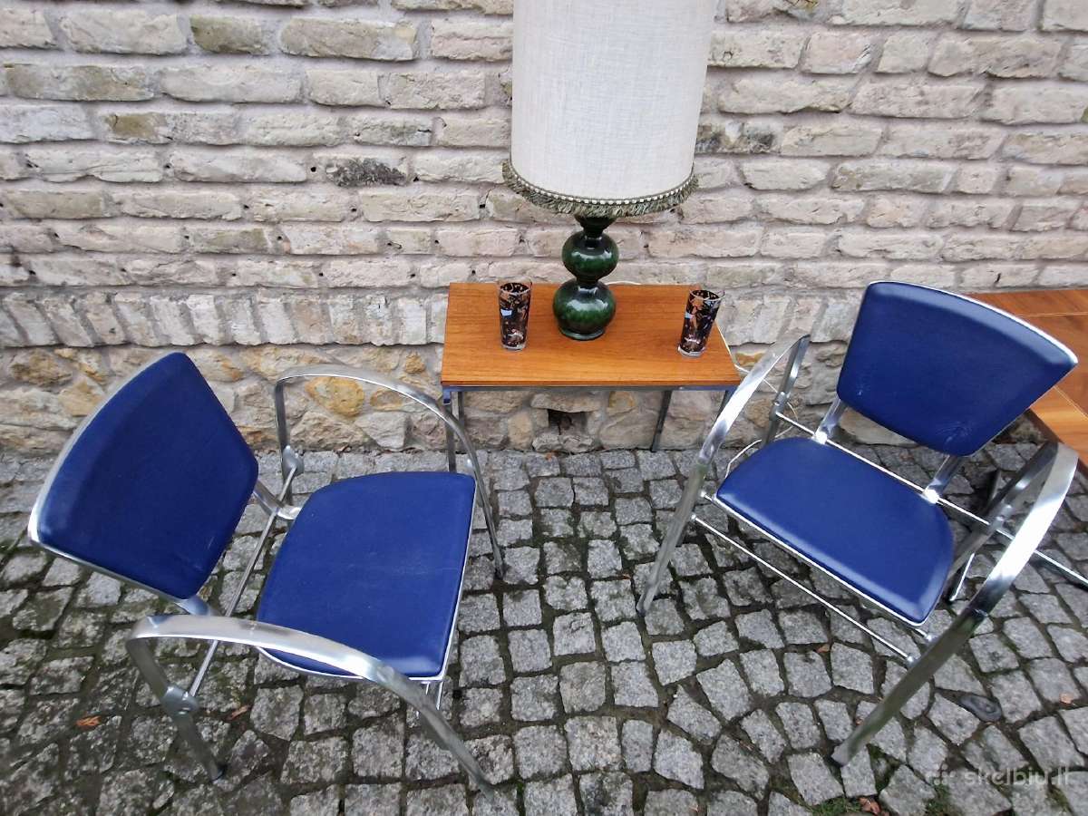Vintažinės mid century Bauhaus st. kėdės - nuotraukos Nr. 12