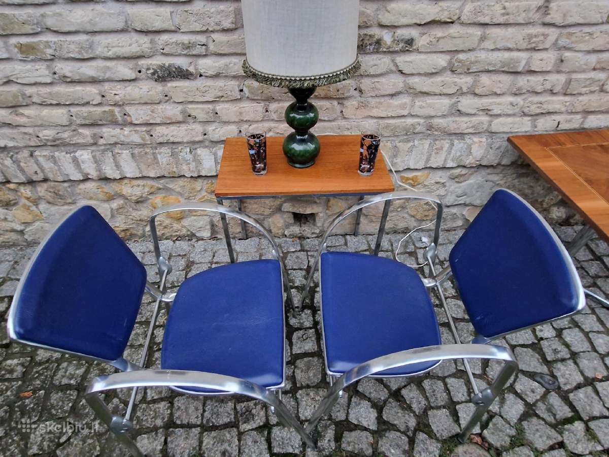 Vintažinės mid century Bauhaus st. kėdės - nuotraukos Nr. 13