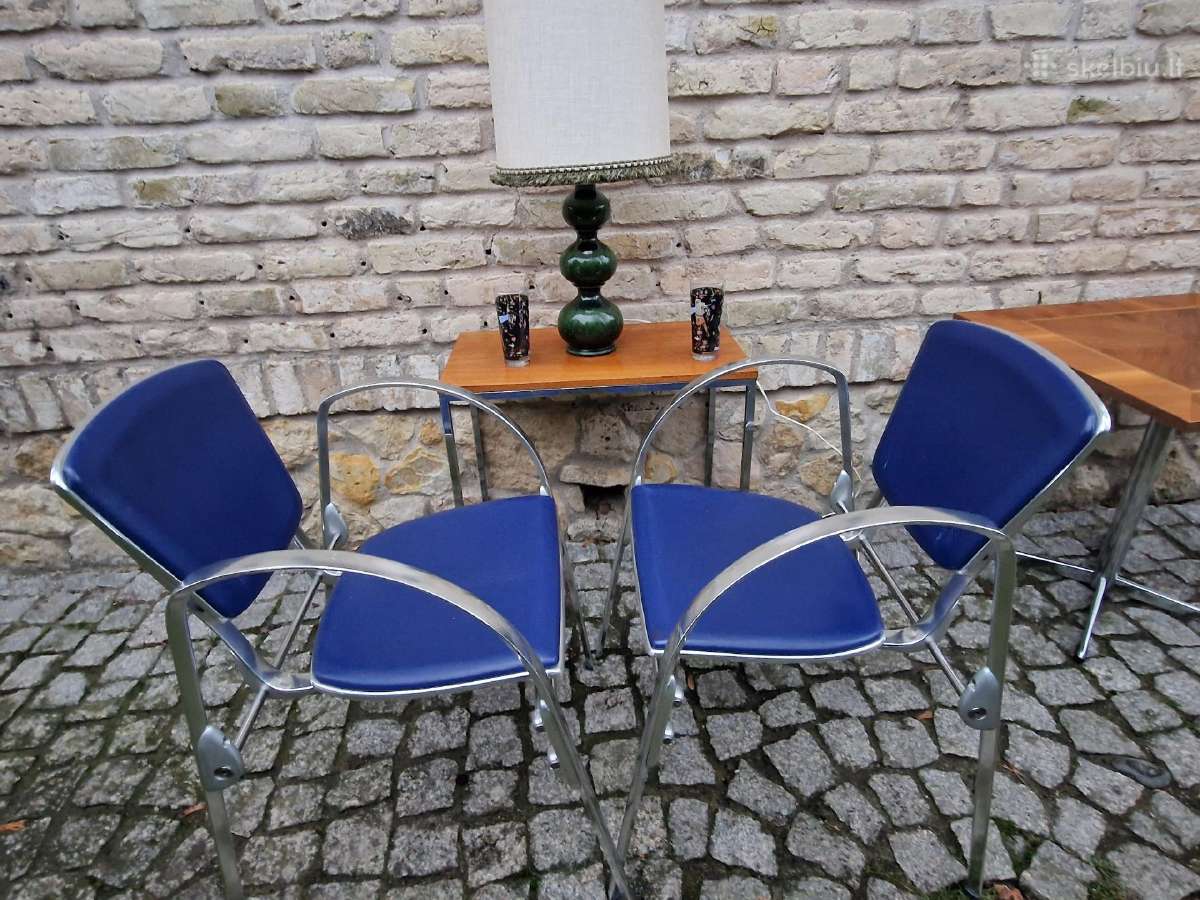 Vintažinės mid century Bauhaus st. kėdės - nuotraukos Nr. 14