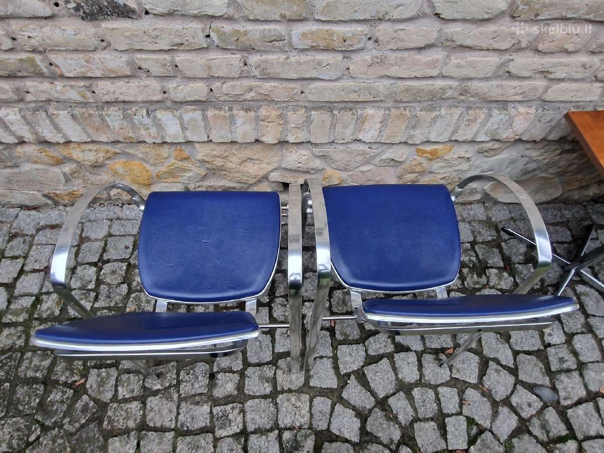 Vintažinės mid century Bauhaus st. kėdės - nuotraukos Nr. 17