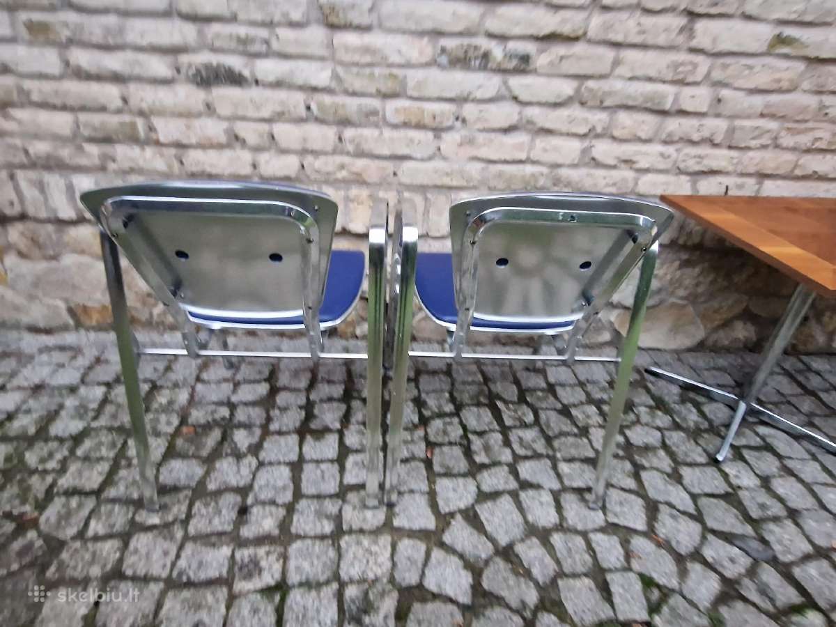 Vintažinės mid century Bauhaus st. kėdės - nuotraukos Nr. 18