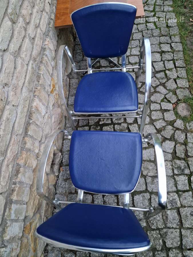 Vintažinės mid century Bauhaus st. kėdės - nuotraukos Nr. 26