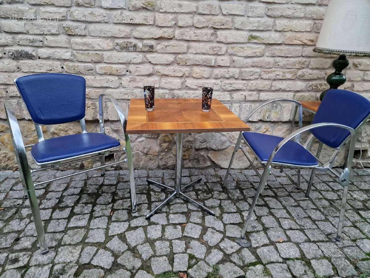 Vintažinės mid century Bauhaus st. kėdės - nuotraukos Nr. 28