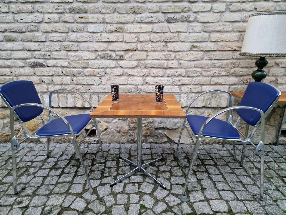 Vintažinės mid century Bauhaus st. kėdės - nuotraukos Nr. 30