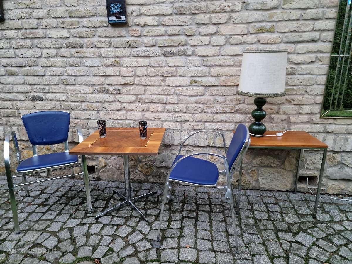 Vintažinės mid century Bauhaus st. kėdės - nuotraukos Nr. 32