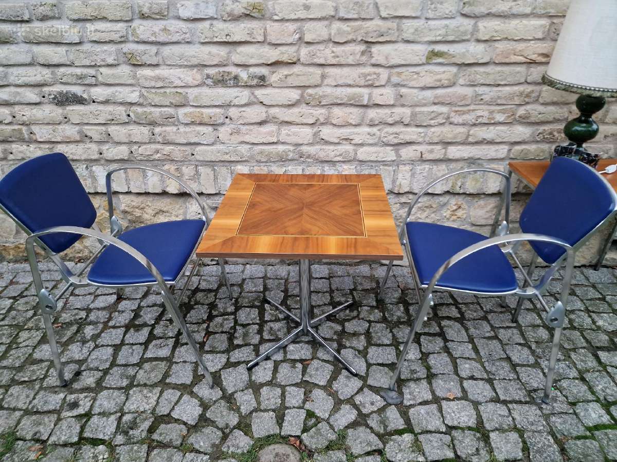 Vintažinės mid century Bauhaus st. kėdės - nuotraukos Nr. 33