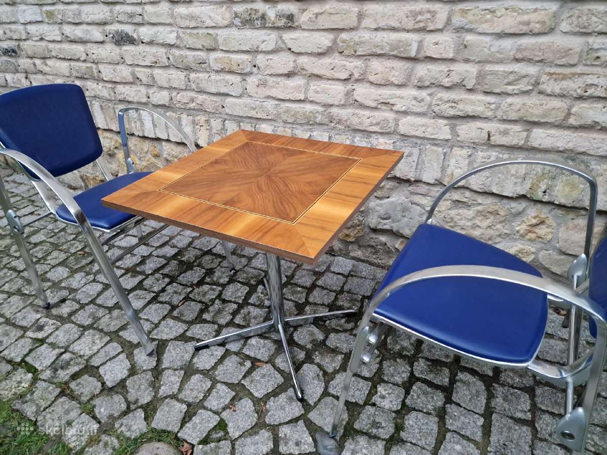 Vintažinės mid century Bauhaus st. kėdės - nuotraukos Nr. 35