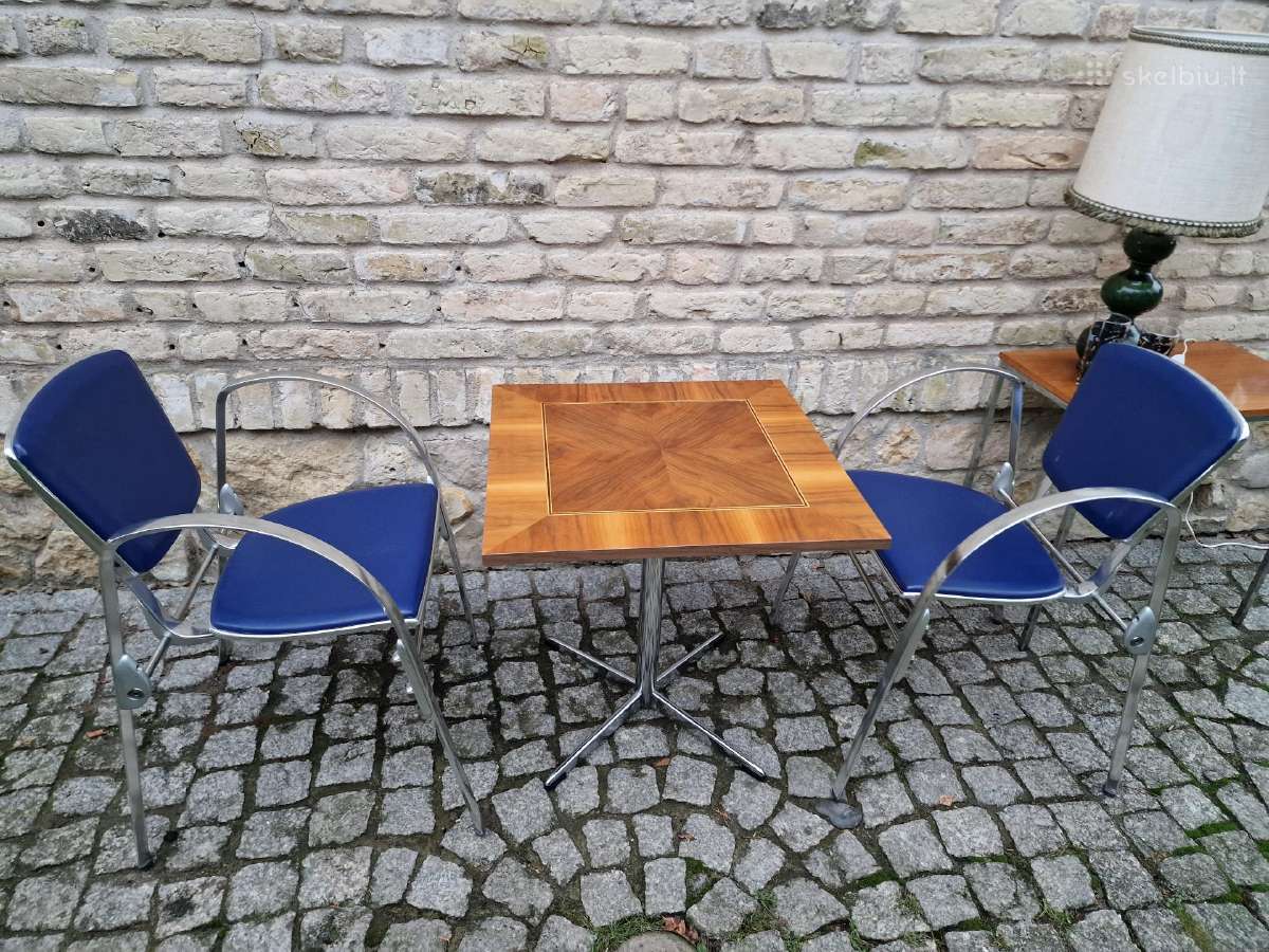 Vintažinės mid century Bauhaus st. kėdės - nuotraukos Nr. 36