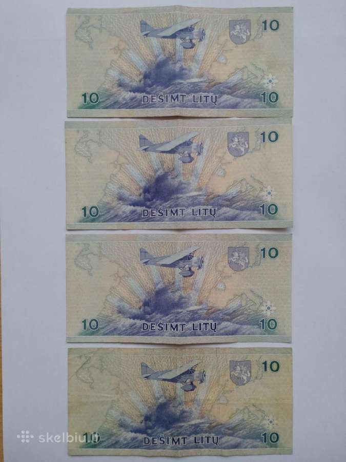 10 litų 1997 metų - nuotraukos Nr. 2