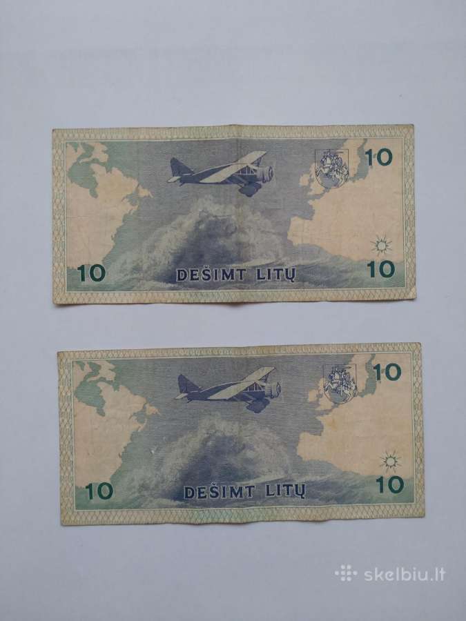 10 litų 1993 metų - nuotraukos Nr. 2
