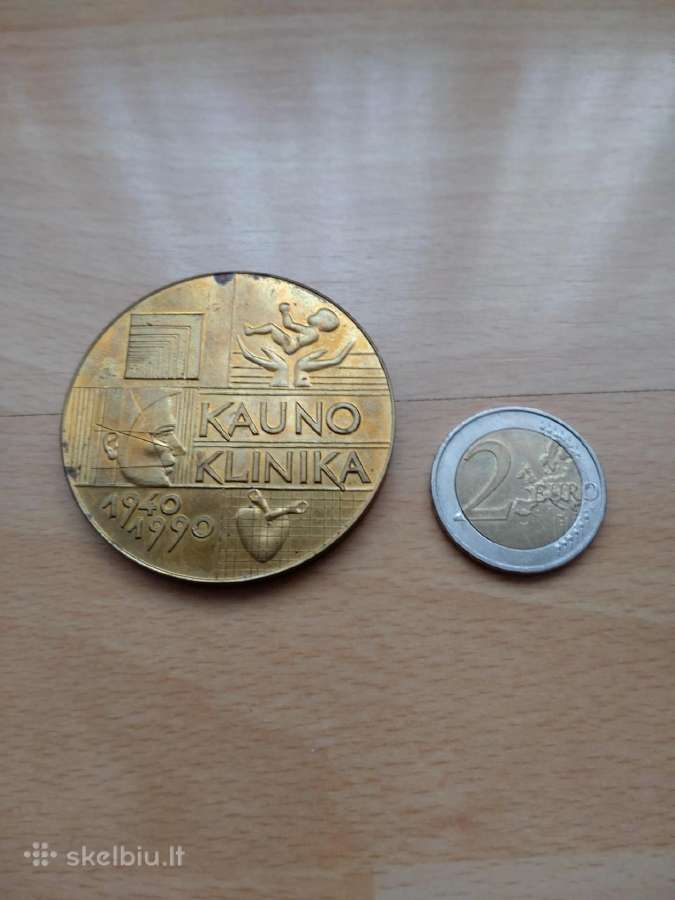 Medalis Kauno klinika 1940-1990 - nuotraukos Nr. 3