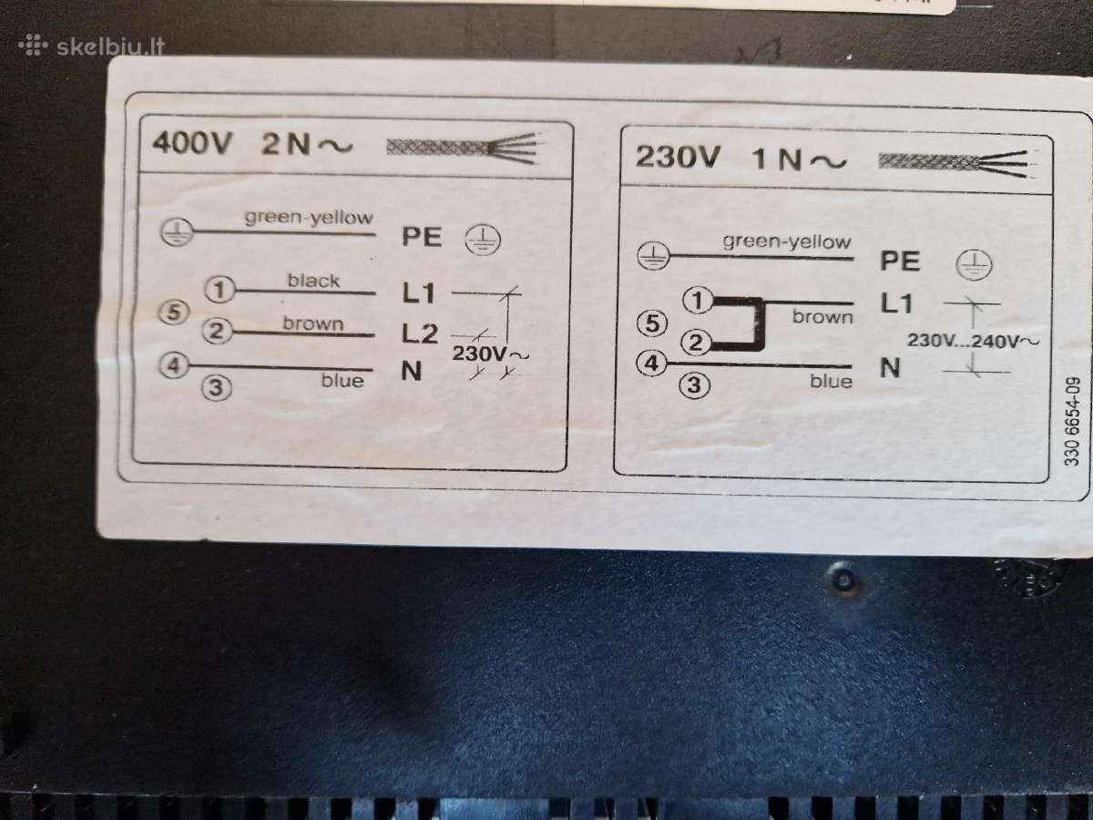 Ikea (Electrolux) Indukcinė kaitlentė. 70 cm pl. - nuotraukos Nr. 9