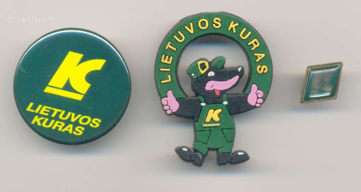Lietuvos Kuras ženkleliai