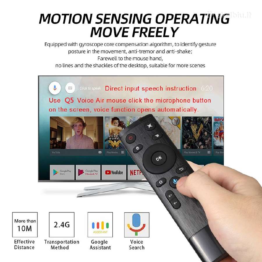 Android TV priedėlis.TV pultai. TV laikikliai - nuotraukos Nr. 25