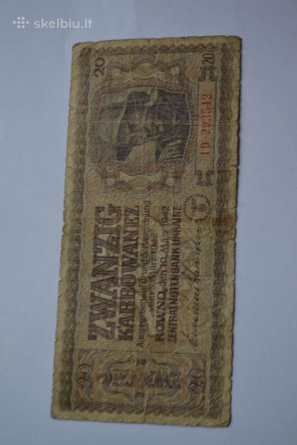 1942 m.20 okupaciniu Karbovancu