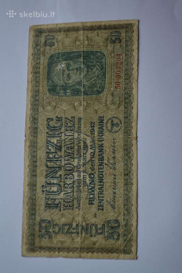 1942 m.50 okupaciniu Karbovancu