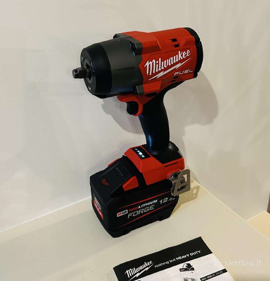 Nauja Milwaukee Verzliasuki Galingisusia 2200nm