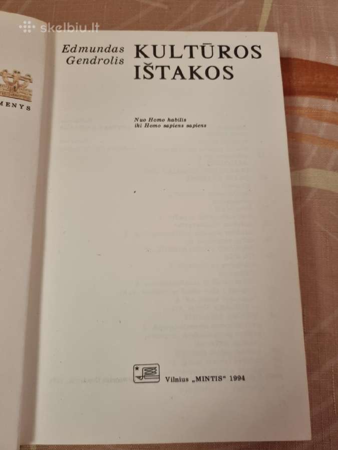 Kultūros ištakos - nuotraukos Nr. 2