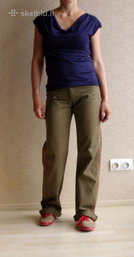 Chaki kelnės Only Jeans 32