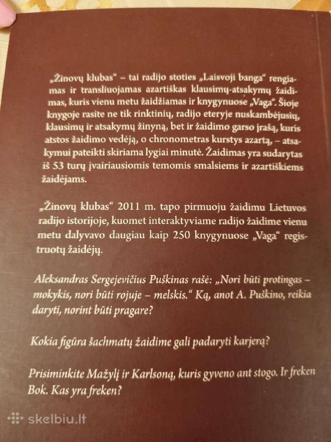 Žinovų klubas - nuotraukos Nr. 4