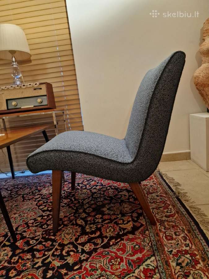 Vintažiniai mid century autoriniai foteliai Vostra - nuotraukos Nr. 34