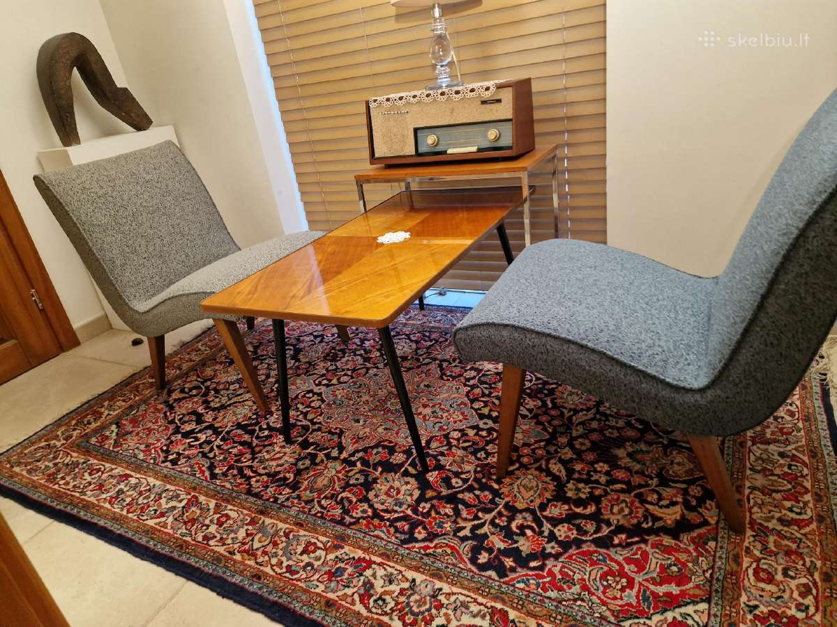 Vintažiniai mid century autoriniai foteliai Vostra - nuotraukos Nr. 36