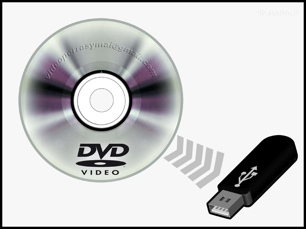 Video kasečių Dvd perrašymas į usb skaitmeninimas - nuotraukos Nr. 3