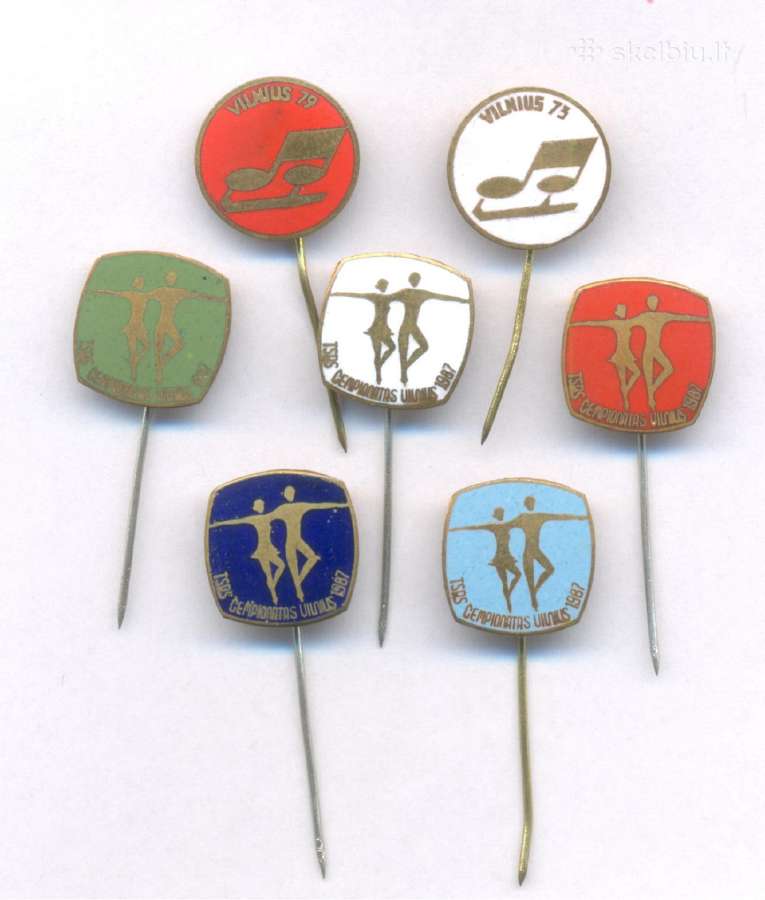 Ltsr Sportas Dailusis Čiuožimas Vilnius 1973 1987