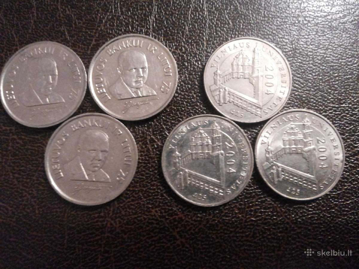 Vieno Lito Proginės Monetos
