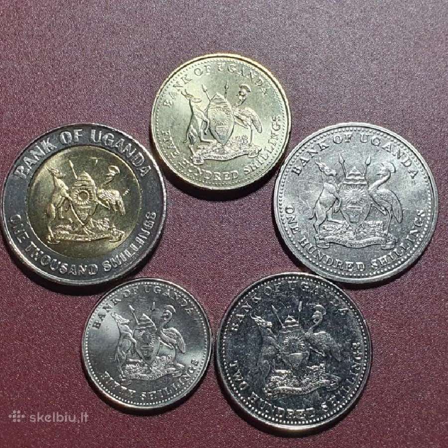 Uganda 5 vnt. setas 2012-2015 - nuotraukos Nr. 2